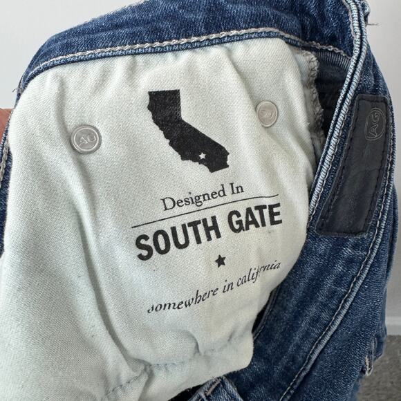 Adriano Goldschmied The Prima Ankle Cigarette Mid-Rise Jeans Size 31R - Picture 13 of 13